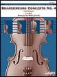 Brandenburg Concerto No. 4 Orchestra sheet music cover